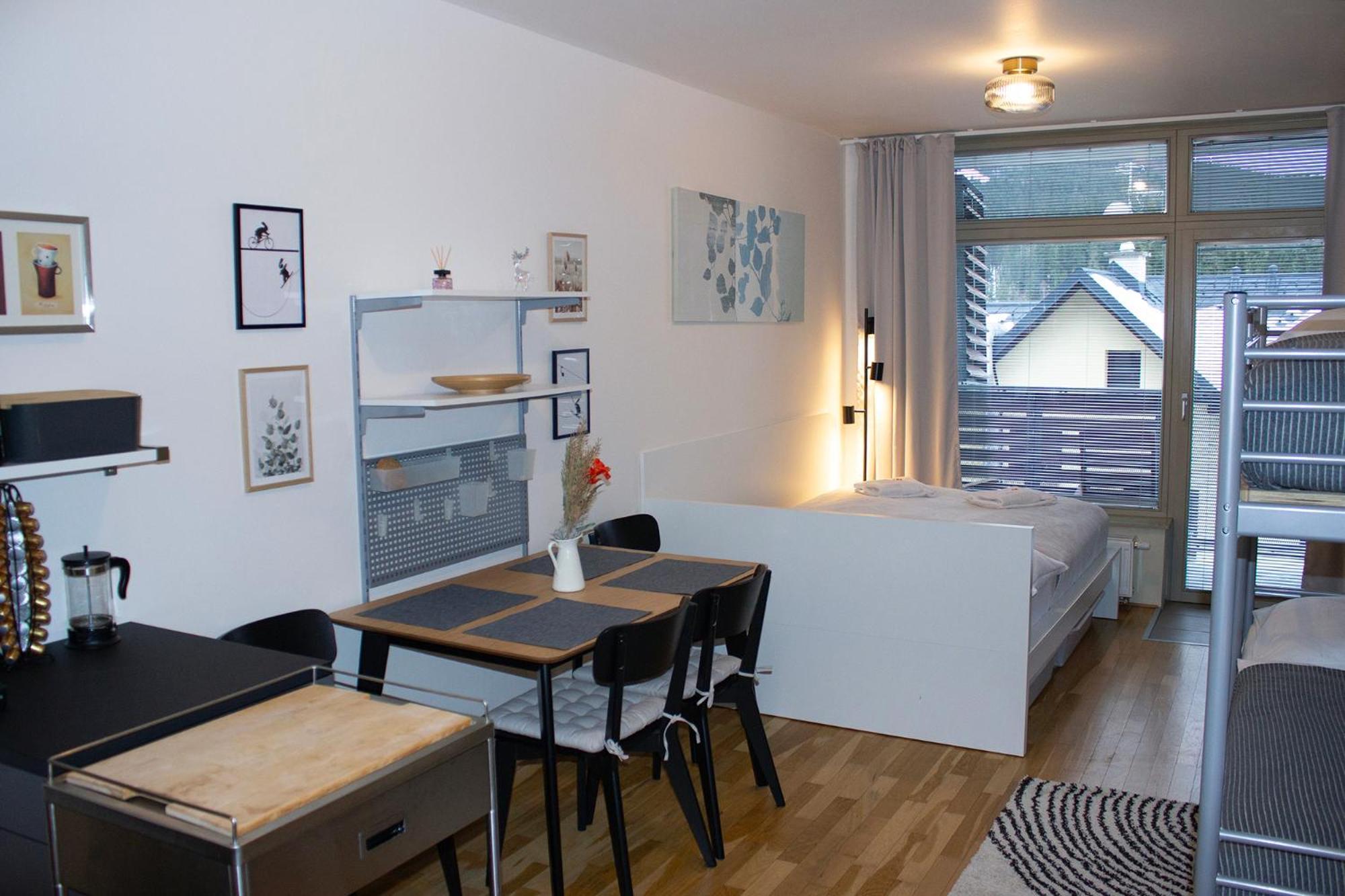 Enjoyharrachov: Sunny With Mountain Views And Entertainment Apartment